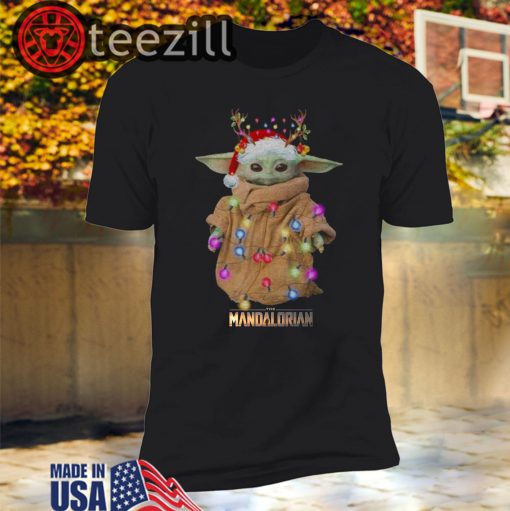 Baby Yoda The Child The Mandalorian Christmas Shirt