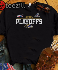 Baltimore Ravens 2019 NFL Playoffs T-Shirt