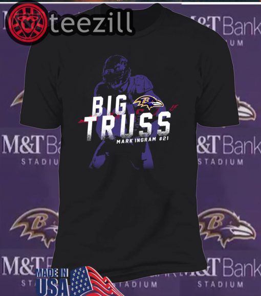 Big Truss Mark Ingram #21 T-Shirt