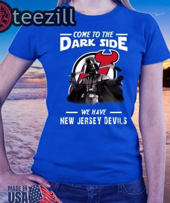 Come To The Dark Side We Have New Jersey Devils Shirt