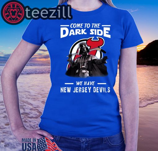 Come To The Dark Side We Have New Jersey Devils Shirt