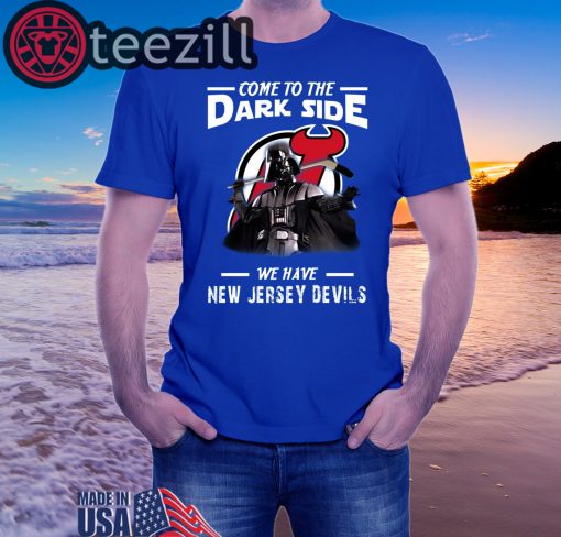 Come To The Dark Side We Have New Jersey Devils TShirt