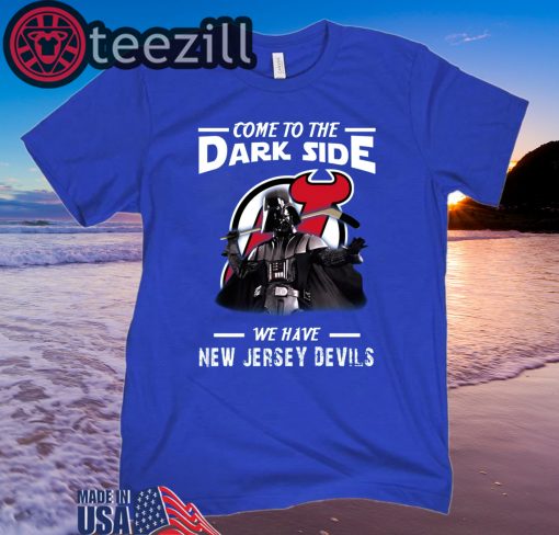 Come To The Dark Side We Have New Jersey Devils TShirts