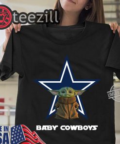 Cowboys Tee Yoda Baby Shirt