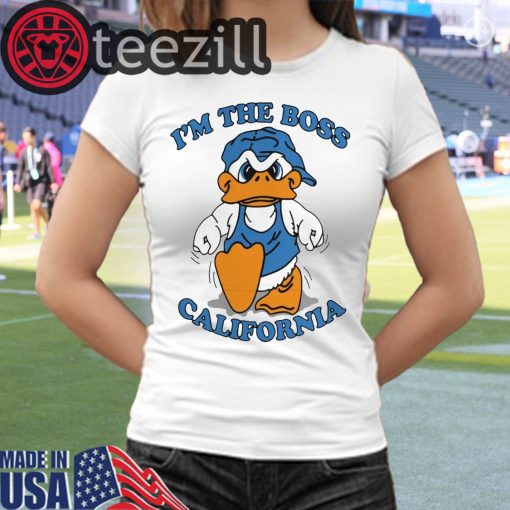 Devlin Hodges I'm The Boss California Donald Duck Tshirts