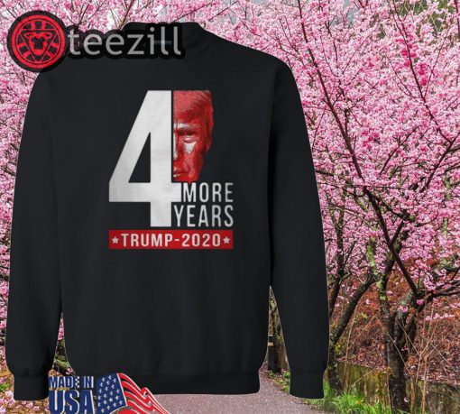 Donald Trump 2020 4th more years sweatershirt