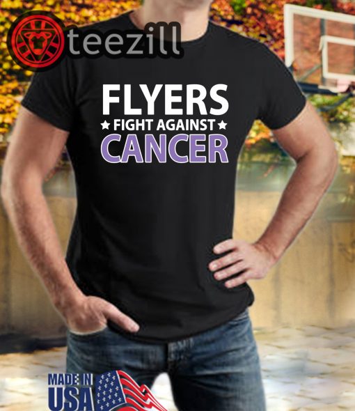 Flyers' Oskar Strong Flyers Fight Against Cancer Shirts