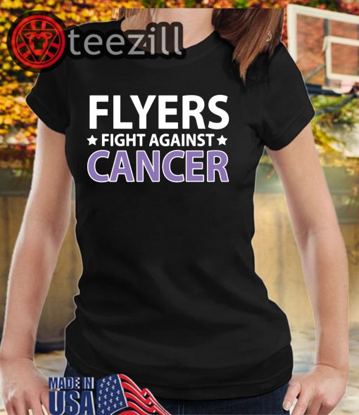 Flyers' Oskar Strong Flyers Fight Against Cancer TShirt