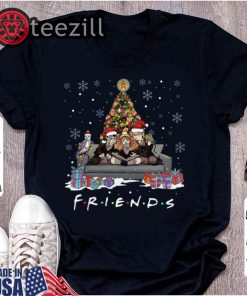 Friends Harry Potter Christmas Tree Shirt