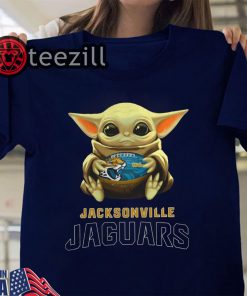 Jacksonville Jaguars And Baby Yoda Shirt