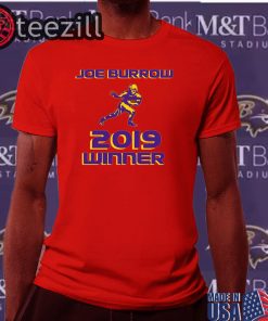 Joe Burrow Burreaux Heisman Trophy QB 9 Tshirts