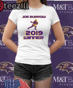 Joe Burrow Burreaux Heisman Trophy QB 9 Winner Shirt T-shirts