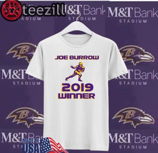 Joe Burrow Burreaux Heisman Trophy QB 9 Winner Shirt Tshirt
