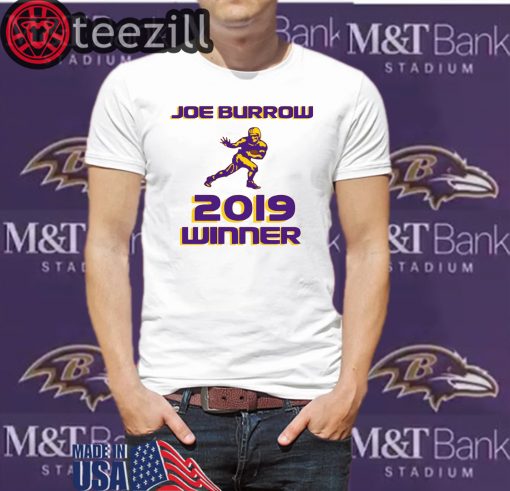 Joe Burrow Burreaux Heisman Trophy QB 9 Winner Shirt Tshirts