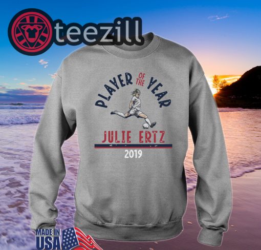 Julie Ertz - Player Of The Year Tshirts Limited Edition Official