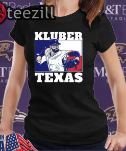 Kluber Texas Baseball T-Shirts Limited Edition