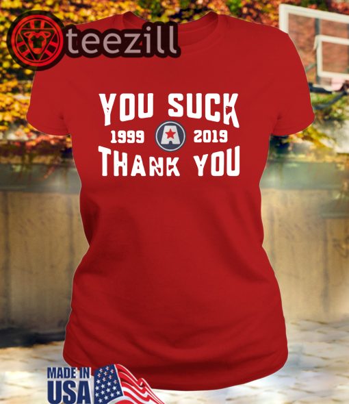 Kurt Angle You Suck Thank You 1999-2019 Tshirts