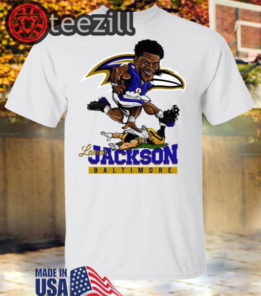 NBA Lamar Jackson Baltimore Ravens Shirt