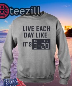 Live Each Day Like It's Superbowl Football T-Shirts