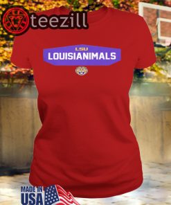 Logo LSU Louisianimals TShirt