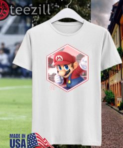 Logo Mario - Super Smash Bros Ultimate Shirt