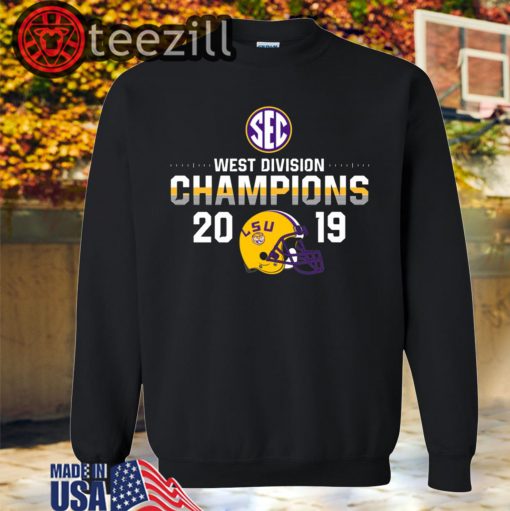 Lsu Tigers Sec Championship 2019 Shirt Official Tshirts