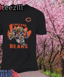 Mean Game Face Chicago Bears Tshirt