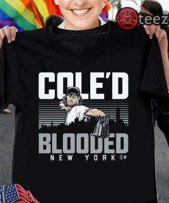Men's Cole'd Blooded Bronx Shirt Baseball Tshirt
