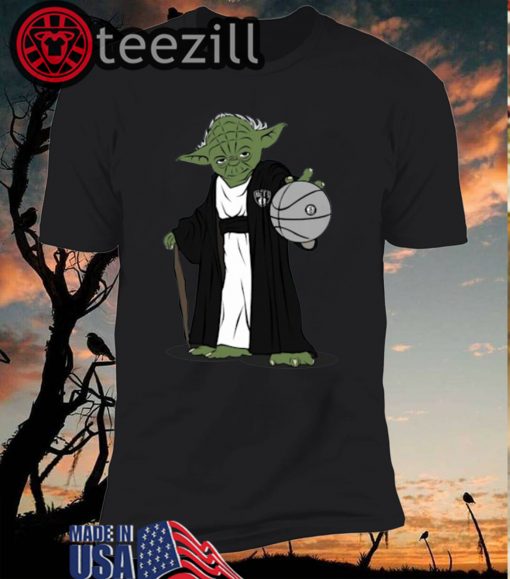 Men's Master Yoda Brooklyn Nets Shirt