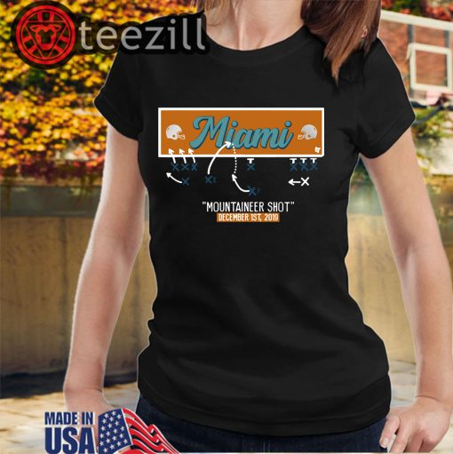 Miami Mountaineer Shot Shirt Limited Edition Official
