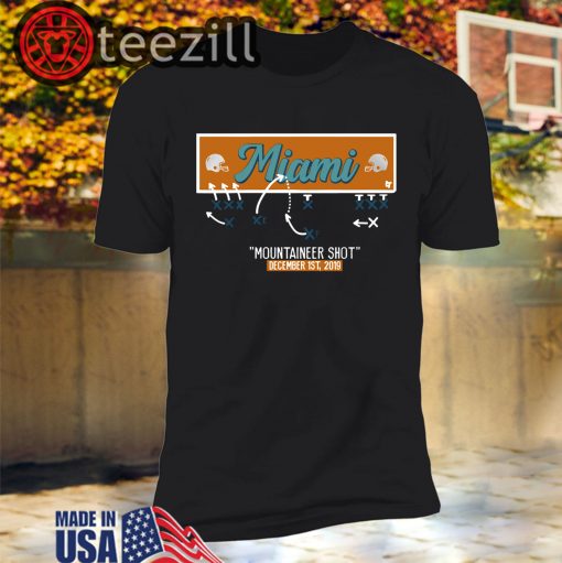 Miami Mountaineer Shot Shirts Limited Edition Official