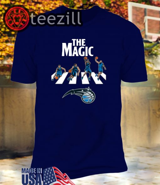 NBA Basketball Orlando Magic The Beatles Rock Band T-Shirt