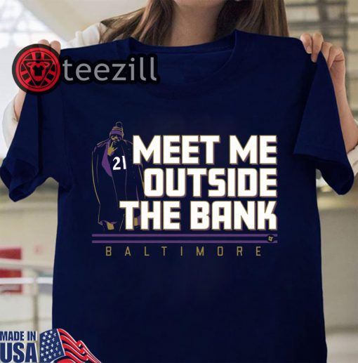 NBA Mark Ingram Meet me Outside the Bank T shirts
