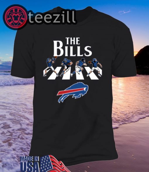 NFL Football Buffalo Bills The Beatles Rock Band TShirt