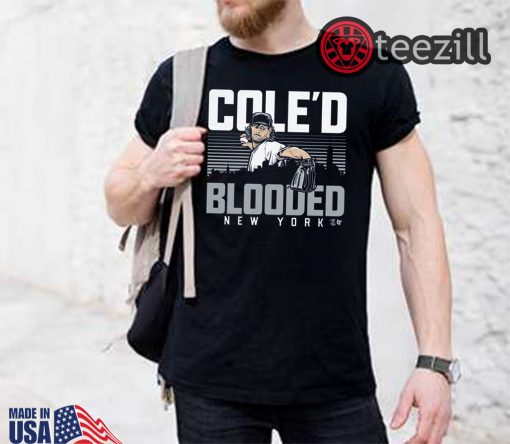 New Cole'd Blooded Bronx Shirt New York T-shirt
