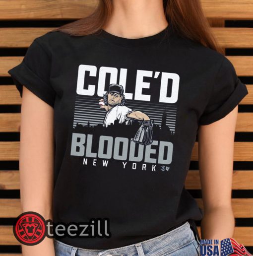 New Cole'd Blooded Bronx Shirts New York Tshirt