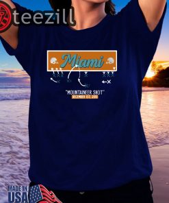 New Official Miami Mountaineer Shot TShirt