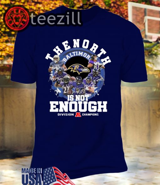 North Is Not Enough Packers T-Shirt – Packers NFC North Champions
