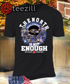 North Is Not Enough Packers T-Shirts – Packers NFC North Champions