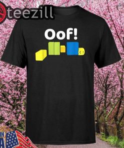 OOF! Funny Blox Noob Gamer Shirt