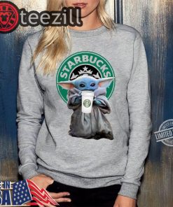 Starbucks Coffee Baby Yoda Drink Shirt