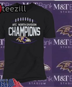 Official Baltimore Ravens AFC West Champs Shirts