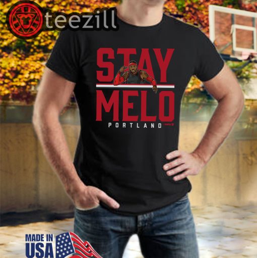 Official Carmelo Anthony Stay Melo TShirt