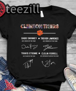 Official Clemson Tigers Signature Dabo Swinney Tshirts