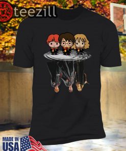 Official Harry Potter Chibi Water Mirror Reflection Tshirt