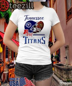 Official Tennessee Titans AFC Titans Jerseys T-shirt