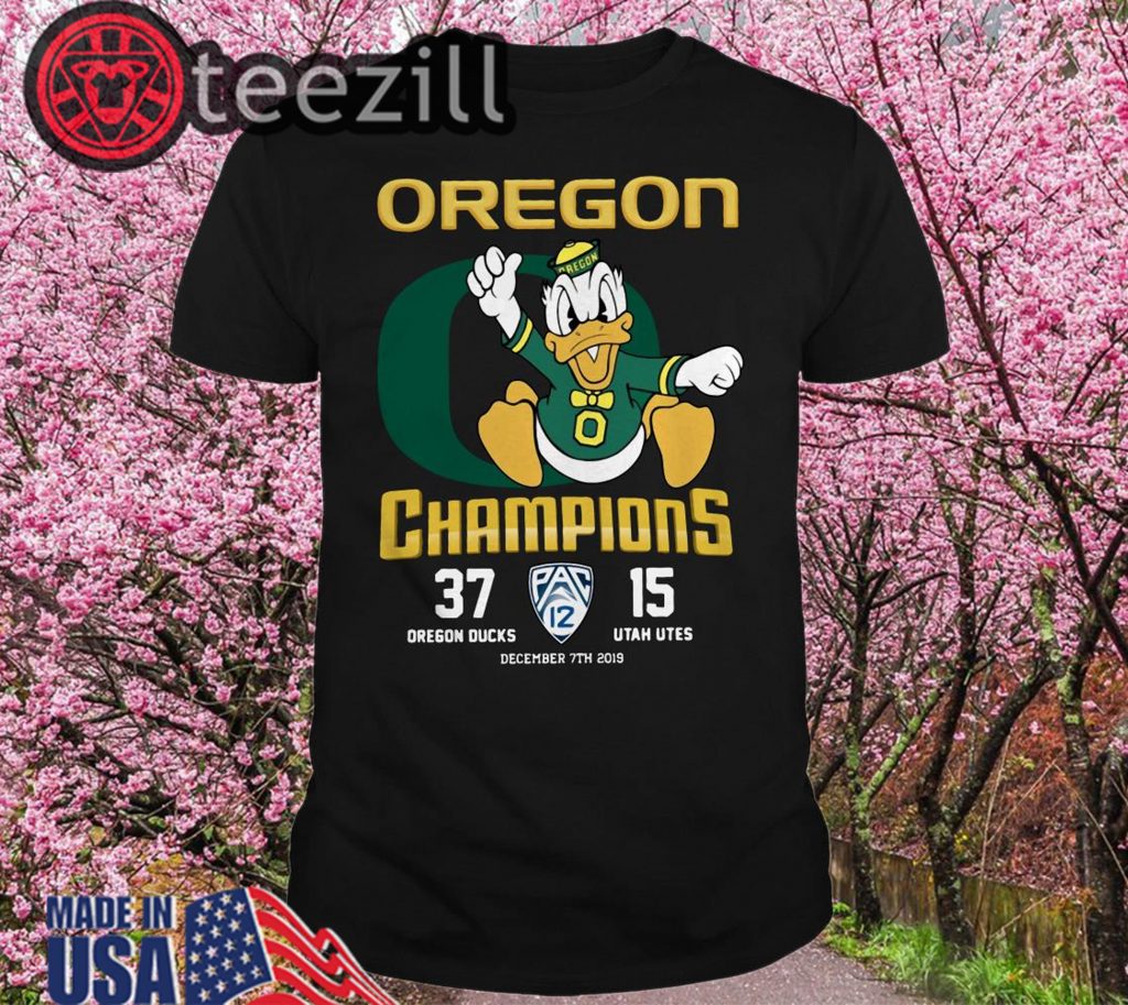 Oregon Ducks Tees, Oregon Pac-12 Championship Shirts