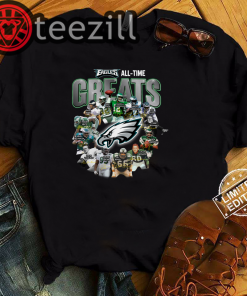 Philadelphia Eagles all time greats all players signature Shirt