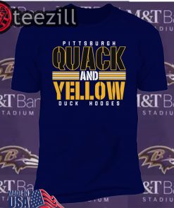 Pittsburgh Quack And Yellow Duck Hodges T-Shirt