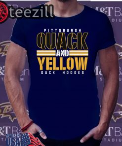 Pittsburgh Quack And Yellow Duck Hodges T-Shirts